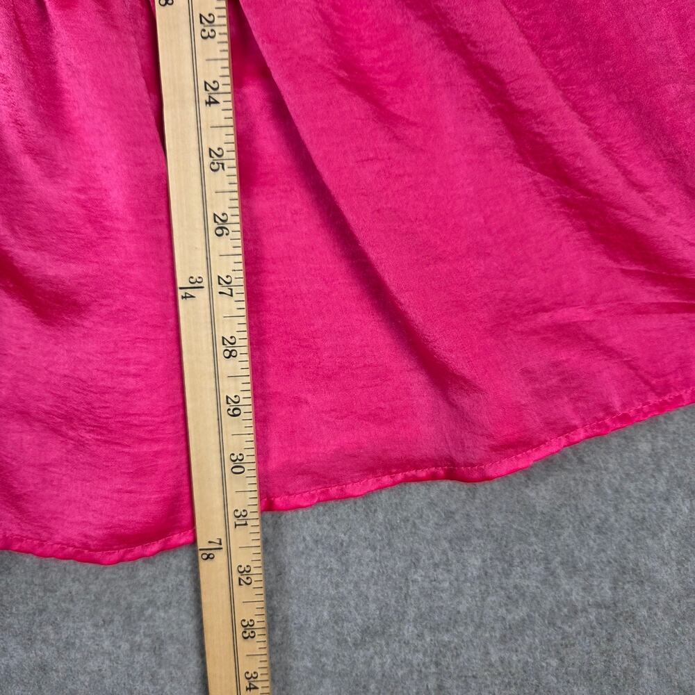 Steve Madden XS Pink Prairie Dreams Flutter Sleeve Mini Dress - Picture 10 of 11